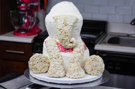 Hand made artisinal rice krispie treat. Cake Decorating Rice Krispies The Secret To Sculpted Cakes