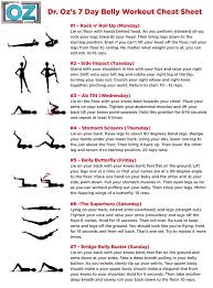 Dr Ozs 7 Day Belly Workout The Dr Oz Show