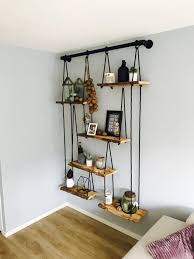new hanging shelves design home decor