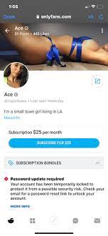 Ace only fans