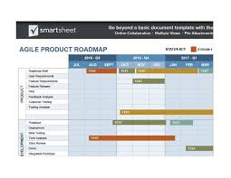 22 Visual Product Roadmap Templates Tools Template Lab