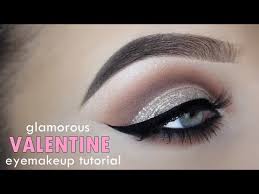 valentine glam eyemakeup tutorial