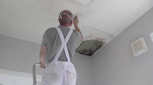 artex ceiling water damage repair you