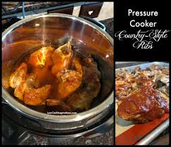 pressure cooker country style pork ribs