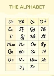 Large Alphabet Letter Templates Designs