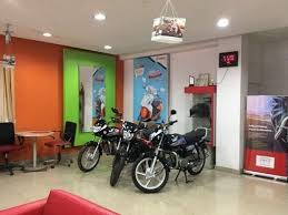 hero bike showroom in narsingi dealwel