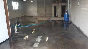 how to clean warehouse concrete floors