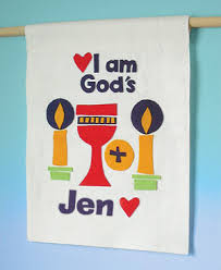 individual first communion banner