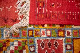 vine moroccan rug colorful wool