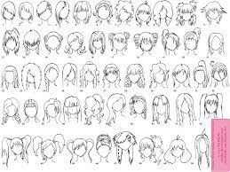 5000+ hair ideas | hair, long hair styles, hair check out our anime hairstyles female easy selection for the very best in unique or custom. Various Female Anime Manga Hairstyles By Elythe On Deviantart