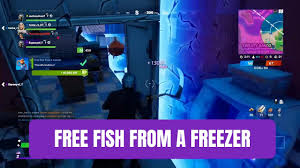 Learn where to free fish from a freezer in fortnite season 5 as you aim to complete the mandalorian challenges in season 5. Fortnite Free Fish From A Freezer Daily Epic Quest Guide Youtube