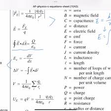 Ap Physics C Em Revision Electrostatics