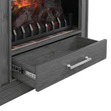 Home Decorators Collection Haswell 30 75 In Freestanding Electric Fireplace Tv Stand In Cashmere
