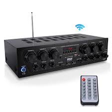 Buy the best and latest 12v audio amplifier on banggood.com offer the quality 12v audio amplifier on sale with worldwide free shipping. Pyle Pta62bt 5 750w 6 Channel Bluetooth Home Audio Amplifier With Receiver Pta62bt 5