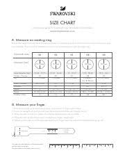 Sizeguide A4 Pdf Size Chart A Measuring Guide For