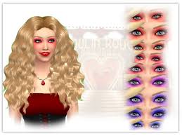 the sims resource moulin rouge make up