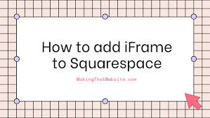 how to add iframe to squaree