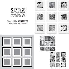 Gallery Wall Kit Square Photos With