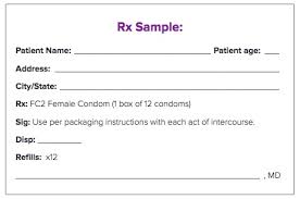 Prescribe Fc2 Fc2 Internal Condom