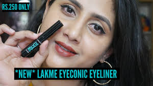 lakme eyeconic liquid eyeliner review