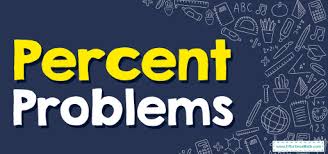How To Solve Percent Problems Free