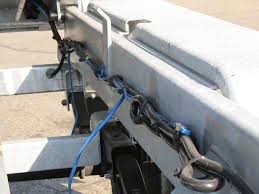 If the trailer is smaller then you should run a ground wire from each light to the tongue, along with the tail/brake power wires. Trailer Wiring And Lighting Troubleshooting And Maintenance