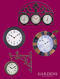 10 Beautiful Garden Clocks For Timeless