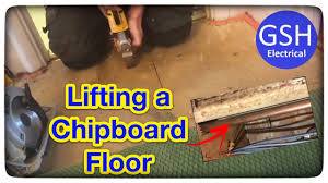 remove chipboard floorboards