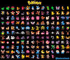 Pixel pokemon / • 412 просмотров 6 лет назад. All 151 Gen 1 Pokemon Pixel Art By Me Pokemon