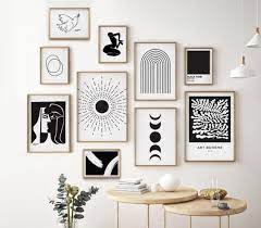 Black And White Wall Art Modern Gallery