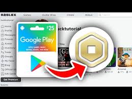 how to robux with google play gift