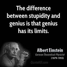 Mar 14, 2016 · 23 genius quotes from albert einstein that will make you sound smarter. Albert Einstein Quotes Stupidity Quotesgram