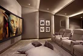 Movie Theater Floor Lighting Home Theater Wall Sconces Contemporary Home Theater With Cabtivist