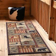 rustic area rugs everything log homes