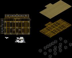 parquet detail in autocad cad library