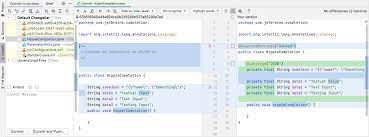 review changes intellij idea