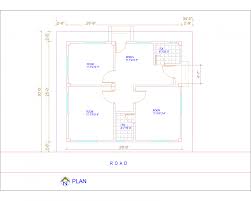 Floor Plan 29 X 22 Dwg Drawing