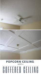 diy coffered ceiling