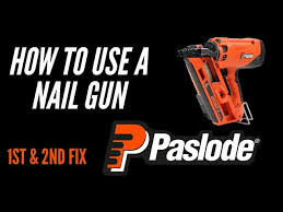 how to use a paslode nail gun you