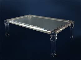 Coffee Table In Plexiglass Luigi Xvi