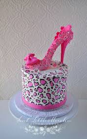 Fondant Shoe Cake Birthday Cakes For Women Pink Birthday