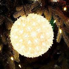 7 5 Quot Starlight Sphere 100 Light Gold Christmas Lighted Ball gambar png