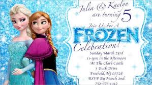 Cool Free Frozen Party Invitation Templates Collection
