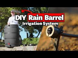 Rain Barrel Drip Irrigation System