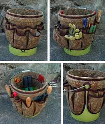 Bucket Apron For Gardening Tools