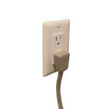 Since voltage is lost across distance, shorter cords are best for running devices with higher current. Power By Go Green 6 Ft 14 3 Spt A C Extension Cord Beige Gg 25606 The Home Depot
