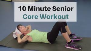 10 minute core workout for seniors
