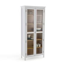 Alvina Solid Pine Dresser Cabinet White