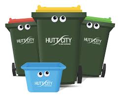 rubbish recycling and garden waste