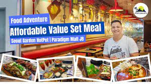 affordable value set meal at seoul